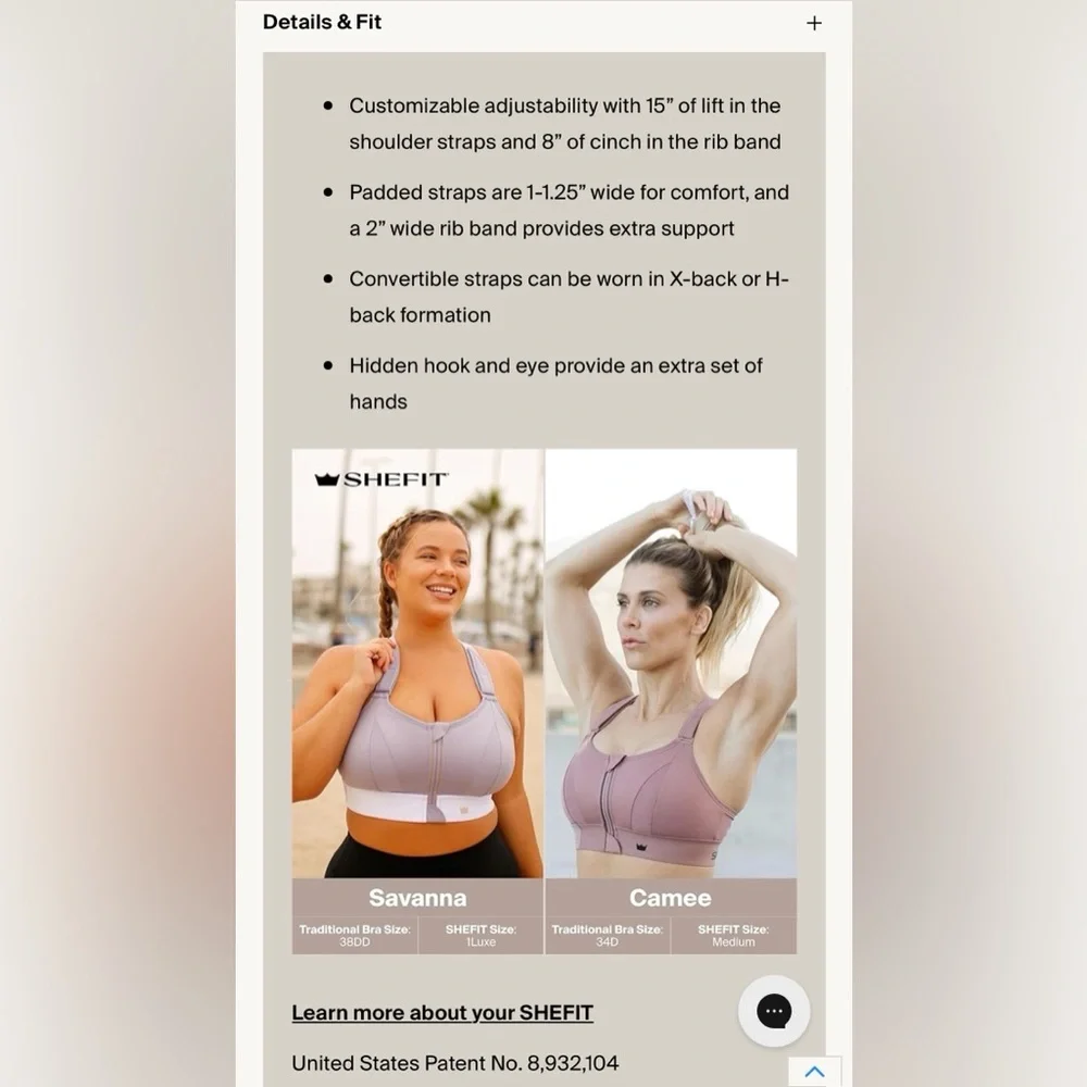 SHEFIT “Ultimate” High Impact Sports Bra - Picture 7 of 14